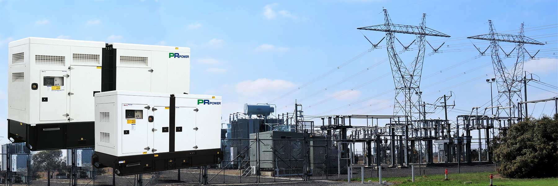 Embedded into the grid Diesel Generators PR Power Australia