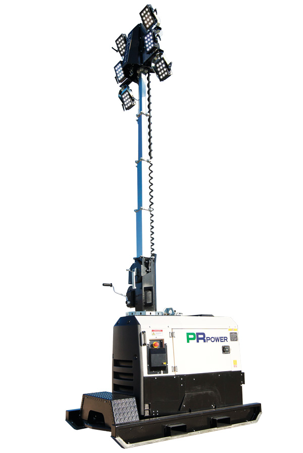 PRECO M SKID LED 48V DC Lighting Tower PR Power Australia