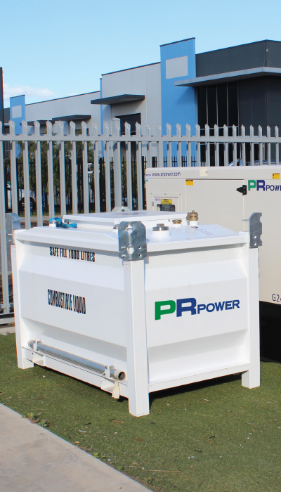 Equipment Fuel Tanks Load Banks PR Power Australia