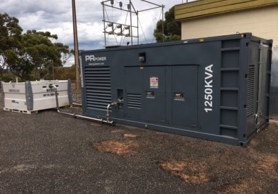 Gallery 1250 kVA containerised Cummins diesel generator for Port Lincoln