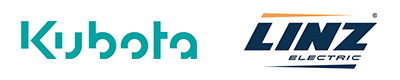 Kubota and Linz Brand Logos